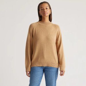 100% Organic Cotton Mockneck Sweater